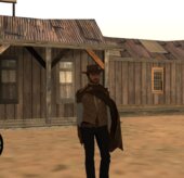 Clint Eastwood (Cowboy with no name or blonde ) From the good the bad and the ugly
